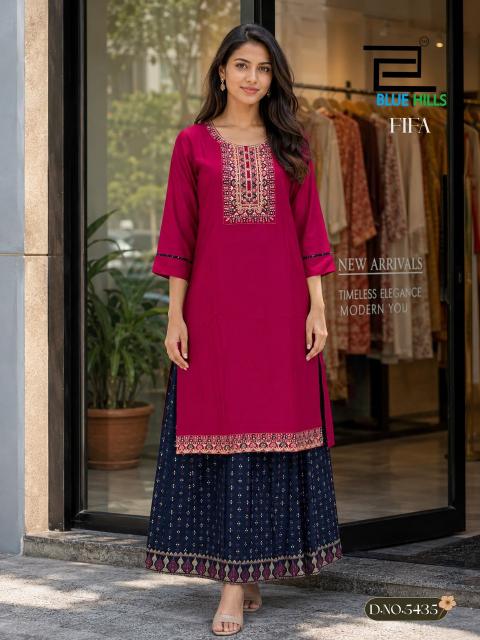 Blue hills fifa wholesale kurtis in bangalore